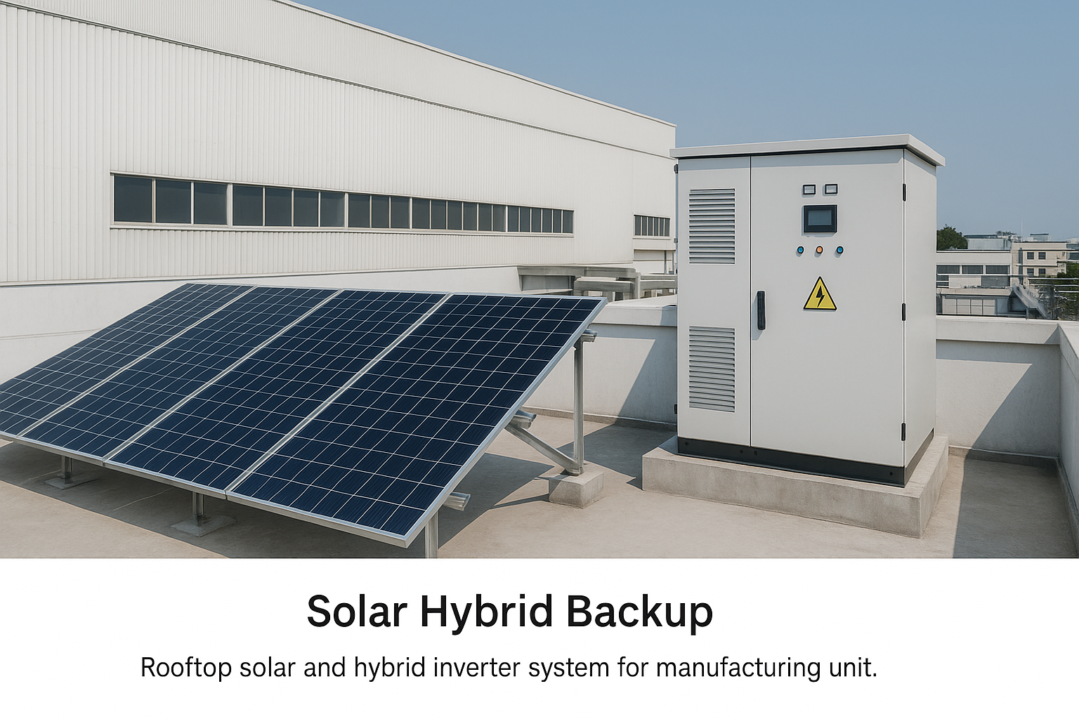 Solar hybrid backup